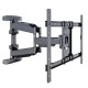 NB P6 40-70 Inch TV Wall Mount Flat Panel LED LCD Full Motion 6 Arms Retractable Plasma TV Mounting Bracket for Television Set