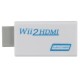 Portable Wii to HDMI Wii 2 HDMI Full HD TV Converter Audio/Video Output Adapter