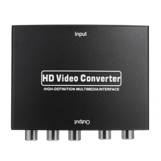 SD-020 1080P HD to RGB Component 5RCA YPbPr Video R/L Audio Converter Adapter TV PC SD-020 1080P HD to RGB Component 5RCA YPbPr Video R/L Audio Converter Adapter TV PC