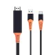 Type-C To HDMI Cable Mobile Phone Connect To TV Monitor 4K USB Powered HD Adapter Cable Type-C To HDMI Cable Mobile Phone Connect To TV Monitor 4K USB Powered HD Adapter Cable