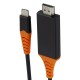 Type-C To HDMI Cable Type-C To HDMI Data Cable 4K HD for Mobile Phone TV Television