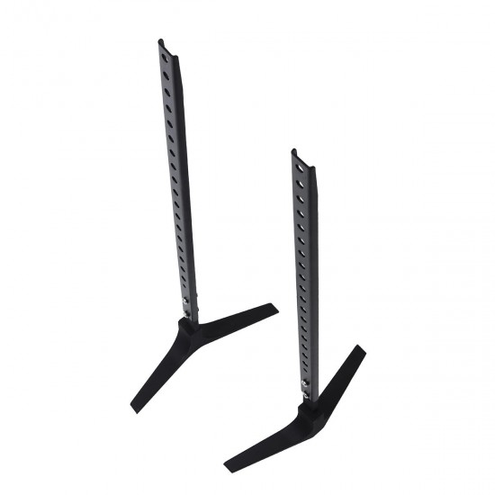 Universal TV Support Stand 32-55inch Base Plasma LCD Flat Screen Table Top Pedestal Mount