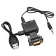 VGA Male to HDMI Female Audio Video Adapter Converter VGA Male to HDMI Female Audio Video Adapter Converter