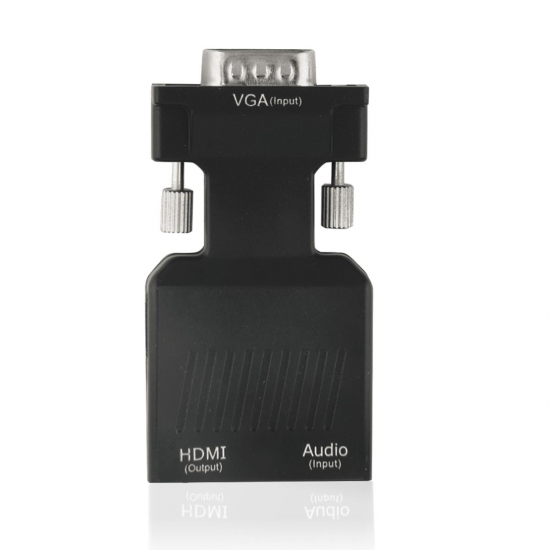 VGA Male to HDMI Female Audio Video Adapter Converter