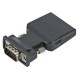 VGA Male to HDMI Female Converter with Audio Adapter Support 1080P Signal Output