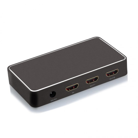 VK-102K 4K 1 In 2 Out HD 1.4 HDCP 1.3 Splitter Support DTS-HD Dolby AC3 VK-102K 4K 1 In 2 Out HD 1.4 HDCP 1.3 Splitter Support DTS-HD Dolby AC3