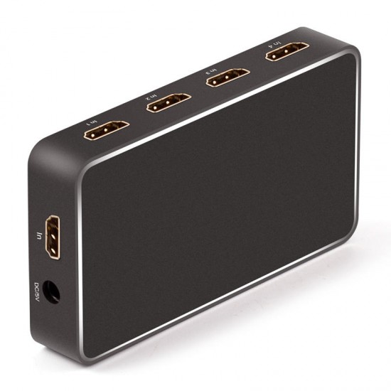 VK-104K 4K 1 In 4 Out HD 1.4 HDCP 1.3 Splitter Support DTS-HD Dolby AC3 VK-104K 4K 1 In 4 Out HD 1.4 HDCP 1.3 Splitter Support DTS-HD Dolby AC3