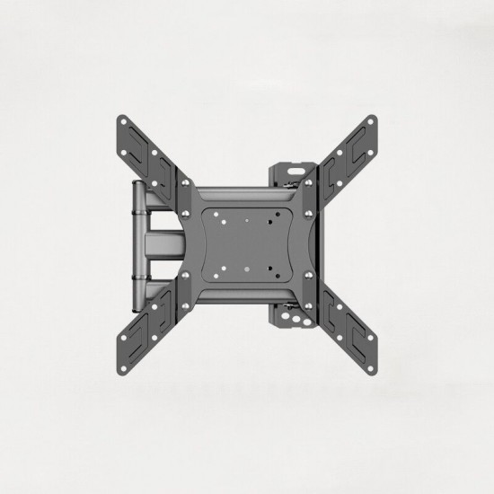 YJ-44K TV Wall Mount Swivel Extension for 26-50 Inch Television Set with 400mm TV Mount VESA 400x400 Fits TV up to 88 lbs with Free HDMI Cable