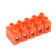 H2519-5 Dual Row Plastic Terminal 600V 36A 6 Positions Screw Terminal Block Cable Connector Barrier Terminal Strip Block