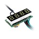 0.28 Inch 3-in-1 Time + Temperature + Voltage Display with NTC DC7-30V Voltmeter Electronic Watch Clock Digital Tube 0.28 Inch 3-in-1 Time + Temperature + Voltage Display with NTC DC7-30V Voltmeter Electronic Watch Clock Digital Tube