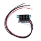 0.36 Inch DC Current Meter DC0-10A 4-30V Digital Display With Reverse Connection Protection Ammeter