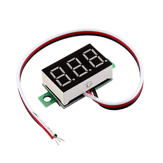 0.36 Inch DC0V-32V LED Digital Display Voltage Meter Voltmeter Reverse Connection Protection 0.36 Inch DC0V-32V LED Digital Display Voltage Meter Voltmeter Reverse Connection Protection