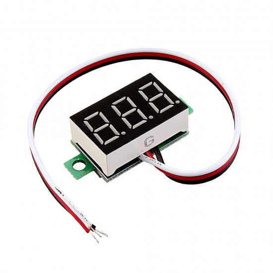 0.36 Inch DC0V-32V LED Digital Display Voltage Meter Voltmeter Reverse Connection Protection