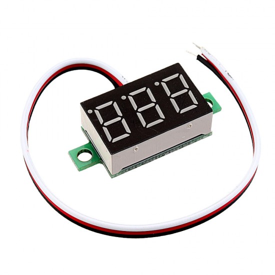 0.36 Inch DC0V-32V LED Digital Display Voltage Meter Voltmeter Reverse Connection Protection