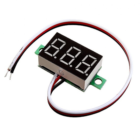 0.36 Inch DC0V-32V LED Digital Display Voltage Meter Voltmeter Reverse Connection Protection