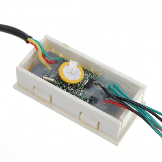0.56 Inch 200V 3-in-1 Time + Temperature + Voltage Display with NTC DC7-30V Voltmeter White Clock Digital Tube 0.56 Inch 200V 3-in-1 Time + Temperature + Voltage Display with NTC DC7-30V Voltmeter White Clock Digital Tube