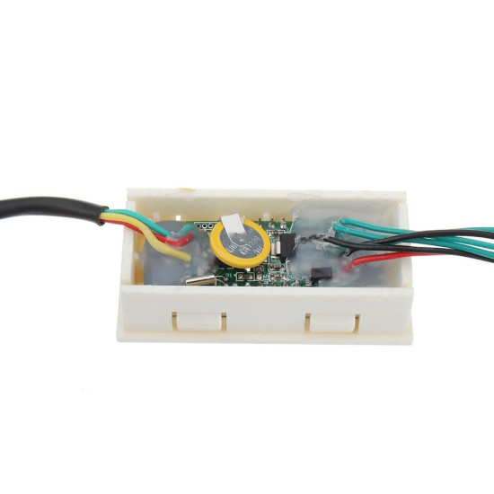 0.56 Inch 200V 3-in-1 Time + Temperature + Voltage Display with NTC DC7-30V Voltmeter White Clock Digital Tube 0.56 Inch 200V 3-in-1 Time + Temperature + Voltage Display with NTC DC7-30V Voltmeter White Clock Digital Tube