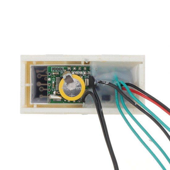 0.56 Inch 200V 3-in-1 Time + Temperature + Voltage Display with NTC DC7-30V Voltmeter White Clock Digital Tube 0.56 Inch 200V 3-in-1 Time + Temperature + Voltage Display with NTC DC7-30V Voltmeter White Clock Digital Tube