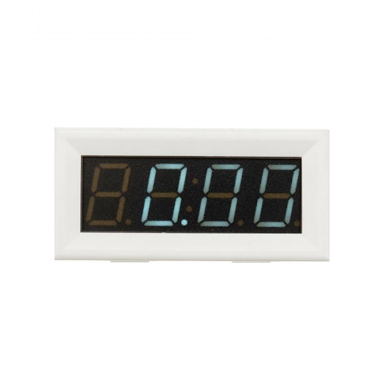 0.56 Inch 33V/200V 3-in-1 Time + Temperature + Voltage Display DC7-30V Voltmeter Electronic Watch Clock Digital Tube