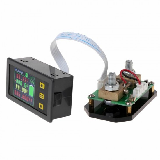100A /200A /300A/500A LCD Combo Meter Voltage Current KWh Watt Meter 12V 24V 48V 96V DC120V Battery Capacity Power Monitoring 100A /200A /300A/500A LCD Combo Meter Voltage Current KWh Watt Meter 12V 24V 48V 96V DC120V Battery Capacity Power Monitoring