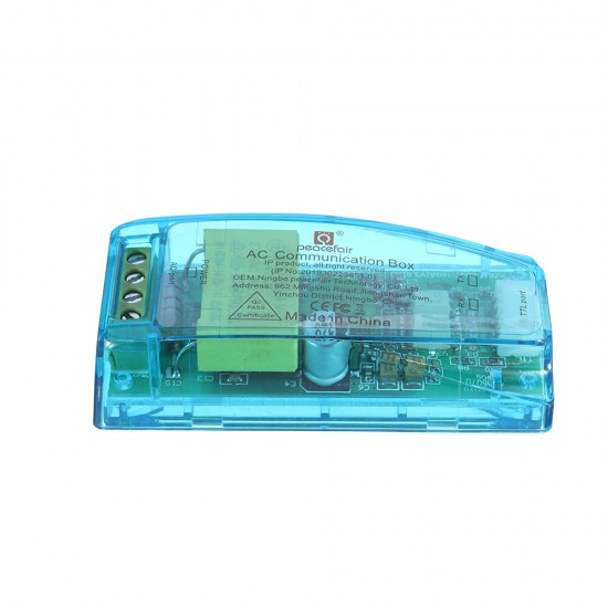 100A+Closed CT+USB Cable 004T 0-100A AC Communication Box TTL Serial Module Voltage Current Power Frequency With Case