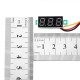 10pcs 0.28 Inch Three-wire 0-100V Digital Red Display DC Voltmeter Adjustable Voltage Meter