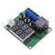 10pcs W1209S DC 12V Mini Thermostat Regulator -50 to 120°Digital Temperature Controller Module with Display