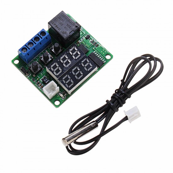 10pcs W1209S DC 12V Mini Thermostat Regulator -50 to 120°Digital Temperature Controller Module with Display