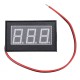 10pcs Green DC2.7-30V LCD Display Digital Voltage Meter Waterproof Dustproof 0.4 Inch LED Digital Tube