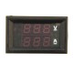 10pcs nMini Digital Voltmeter Ammeter DC 100V 10A Voltmeter Current Meter Tester Blue+Red Dual LED Display 10pcs nMini Digital Voltmeter Ammeter DC 100V 10A Voltmeter Current Meter Tester Blue+Red Dual LED Display