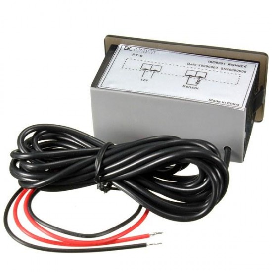 12V -40~110°C Auto LED Digital Thermometer Meter Probe