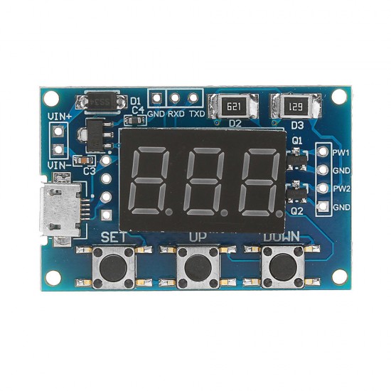 2 Channel Rectangular Wave Signal Generator Stepper Motor Driver PWM Pulse Frequency Duty Cycle Adjustable Module 2 Channel Rectangular Wave Signal Generator Stepper Motor Driver PWM Pulse Frequency Duty Cycle Adjustable Module