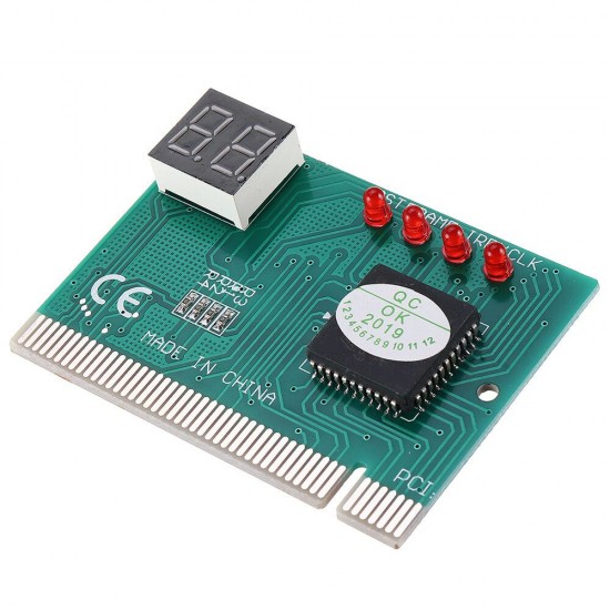 2-Digit PC Computer Mother Board Debug Post Card Analyzer PCI Motherboard Tester Diagnostics Display for Desktop PC 2-Digit PC Computer Mother Board Debug Post Card Analyzer PCI Motherboard Tester Diagnostics Display for Desktop PC