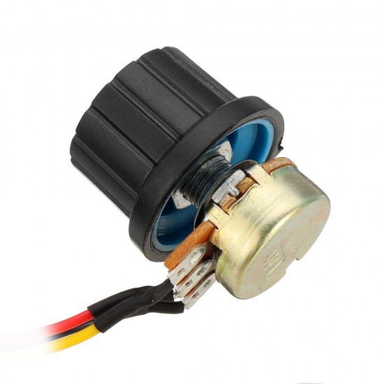 2000W Thyristor Governor Motor 220V Regulating Dimming Thermostat Module External Potentiometer Voltage Adjustable