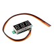 20pcs 0.28 Inch Three-wire 0-100V Digital Red Display DC Voltmeter Adjustable Voltage Meter