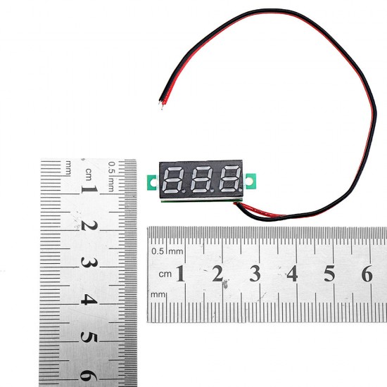 20pcs 0.28 Inch Two-wire 2.5-30V Digital Green Display DC Voltmeter Adjustable Voltage Meter 20pcs 0.28 Inch Two-wire 2.5-30V Digital Green Display DC Voltmeter Adjustable Voltage Meter