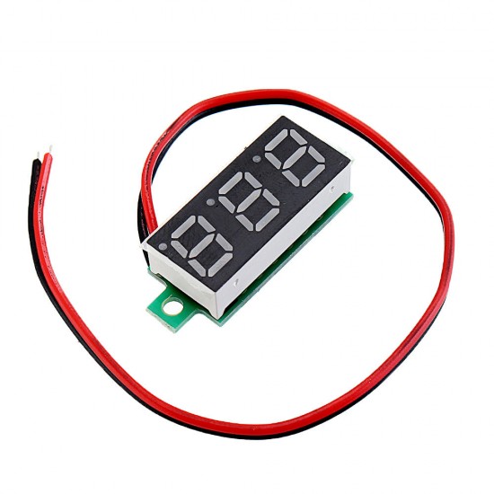 20pcs 0.28 Inch Two-wire 2.5-30V Digital Green Display DC Voltmeter Adjustable Voltage Meter 20pcs 0.28 Inch Two-wire 2.5-30V Digital Green Display DC Voltmeter Adjustable Voltage Meter