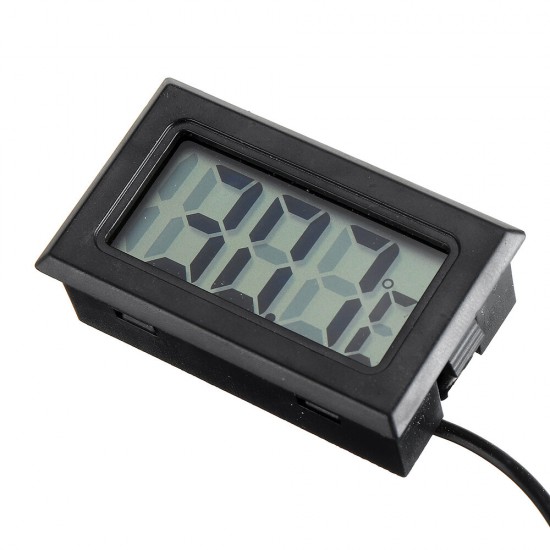 2/3/5 Meter Thermometer Electronic Digital Display FY10 Embedded Thermometer Indoor and Outdoor Temperature Measurement 2/3/5 Meter Thermometer Electronic Digital Display FY10 Embedded Thermometer Indoor and Outdoor Temperature Measurement