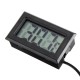 2/3/5 Meter Thermometer Electronic Digital Display FY10 Embedded Thermometer Indoor and Outdoor Temperature Measurement