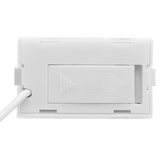 2Pcs Digital Mini LCD Digital Thermometer Hygrometer Fridge Freezer Temperature Humidity Meter White 2Pcs Digital Mini LCD Digital Thermometer Hygrometer Fridge Freezer Temperature Humidity Meter White