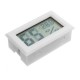 2Pcs Digital Mini LCD Digital Thermometer Hygrometer Fridge Freezer Temperature Humidity Meter White 2Pcs Digital Mini LCD Digital Thermometer Hygrometer Fridge Freezer Temperature Humidity Meter White