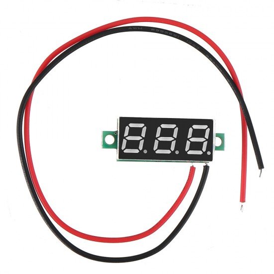 2Pcs 0.28 Inch 2.5V-30V Mini Digital Volt Meter Voltage Tester Voltmeter