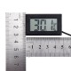 3Pcs 1M Thermometer Electronic Digital Display FY10 Embedded Thermometer Indoor and Outdoor Temperature Measurement