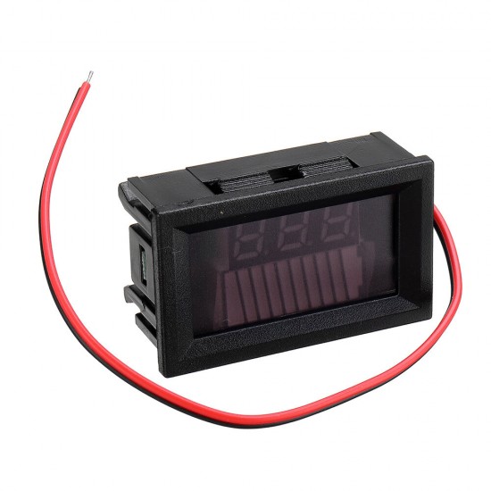3Pcs DC 24V 48V 72V Car Lead Acid Battery Capacity Indicator 10 Segment Digital Lithium Battery Charge Level Indicator 3Pcs DC 24V 48V 72V Car Lead Acid Battery Capacity Indicator 10 Segment Digital Lithium Battery Charge Level Indicator