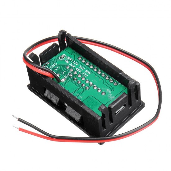 3Pcs DC 24V 48V 72V Car Lead Acid Battery Capacity Indicator 10 Segment Digital Lithium Battery Charge Level Indicator 3Pcs DC 24V 48V 72V Car Lead Acid Battery Capacity Indicator 10 Segment Digital Lithium Battery Charge Level Indicator