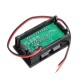 3Pcs DC 24V 48V 72V Car Lead Acid Battery Capacity Indicator 10 Segment Digital Lithium Battery Charge Level Indicator