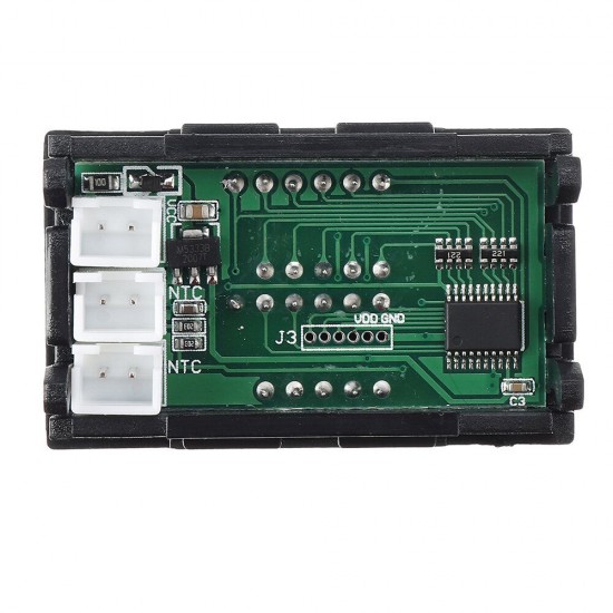 3Pcs DC 4-28V 5V 12V 0.28 inch 0.28 inch LED Display Dual Red Digital Temperature Sensor Thermometer with NTC Probe Cable 3Pcs DC 4-28V 5V 12V 0.28 inch 0.28 inch LED Display Dual Red Digital Temperature Sensor Thermometer with NTC Probe Cable