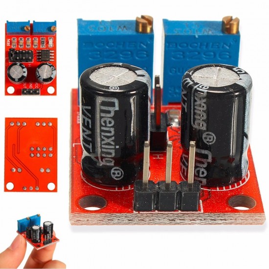 3Pcs NE555 Pulse Frequency Duty Cycle Adjustable Module Wave Signal Generator 3Pcs NE555 Pulse Frequency Duty Cycle Adjustable Module Wave Signal Generator