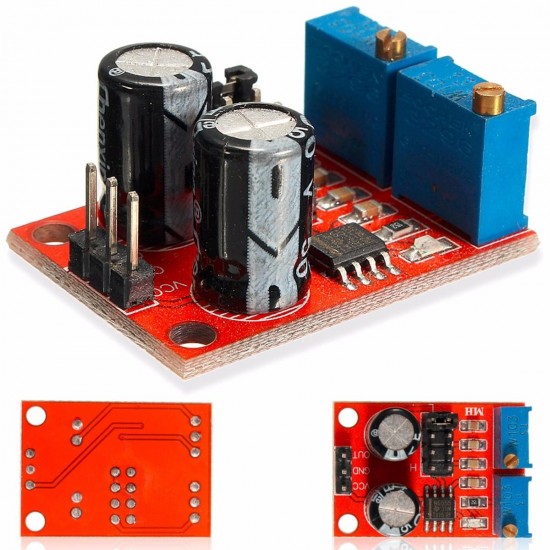 3Pcs NE555 Pulse Frequency Duty Cycle Adjustable Module Wave Signal Generator 3Pcs NE555 Pulse Frequency Duty Cycle Adjustable Module Wave Signal Generator