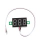 3pcs 0.36 Inch DC0V-32V Red LED Digital Display Voltage Meter Voltmeter Reverse Connection Protection 3pcs 0.36 Inch DC0V-32V Red LED Digital Display Voltage Meter Voltmeter Reverse Connection Protection